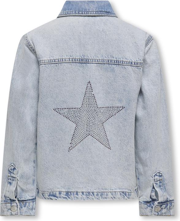 Immagine prodotto Only Polsini con colletto a scomparsa e giacca con bottoni in denim (146)