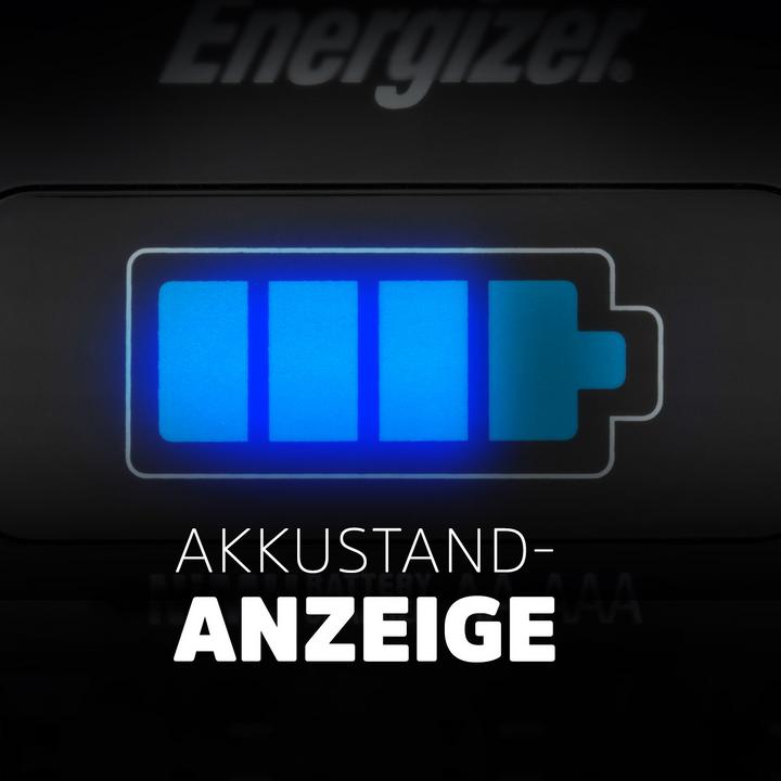 Actual product image Energizer Recharge 1-Hour (4 pcs., AA, AAA, 2300 mAh, Battery + charger)