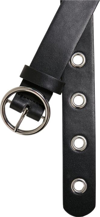 Produktbild Urban Classics Synthetic Leather Eyelet Belt 2-Pack (S, M)