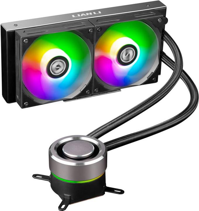 Actual product image Lian-Li GALAHAD 240 V2 complete water cooling, DRGB