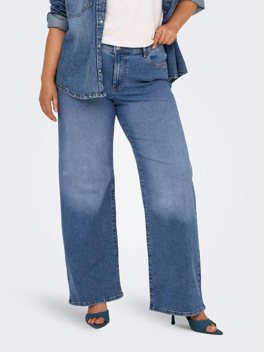 Produktbild Only CARSALLY Mittlere Taille Weiter Beinschnitt Jeans Jeans mit weitem Bein (W44/L34)