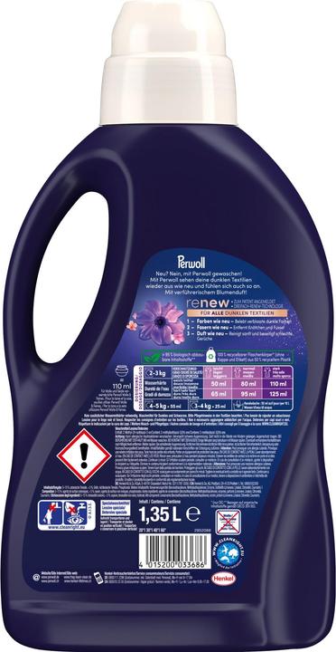 Produktbild Perwoll Renew Black (27 Waschgänge, Flasche)