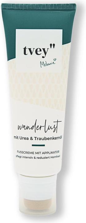 Tvey Fusscreme Wanderlust 75 ml (Fusscrème & Fussgel, 75 ml)