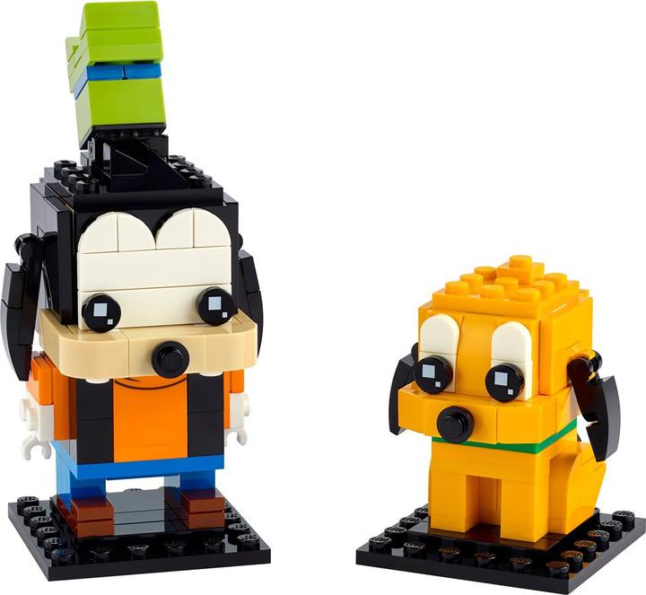 Produktbild LEGO Disney - Goofy & Pluto (40378, LEGO Brickheadz, LEGO Seltene Sets)