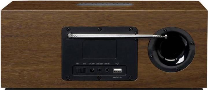 Actual product image Lenco DIR-170, DAB+ Internet Radio, Walnut (Web radio, DAB+, Bluetooth)