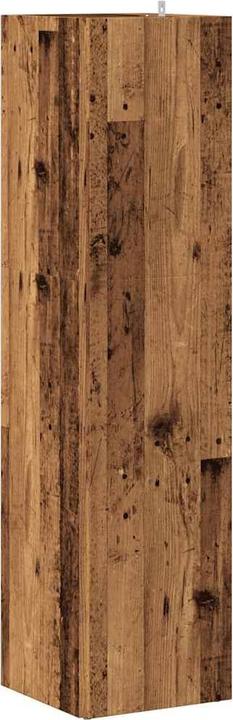Produktbild VidaXL Eckregal Altholz-Optik 33x33x132 cm Holzwerkstoff (33 x 33 x 132 cm)