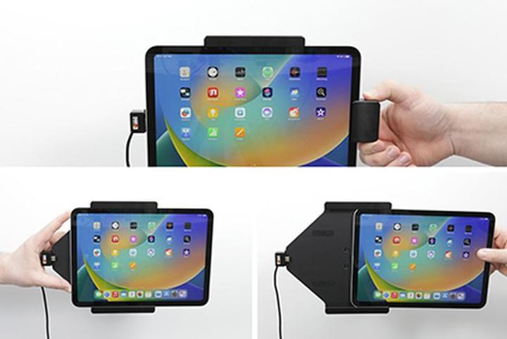 Produktbild Brodit Halter aktiv iPad 10Gen USB-Kabel verriegelbar