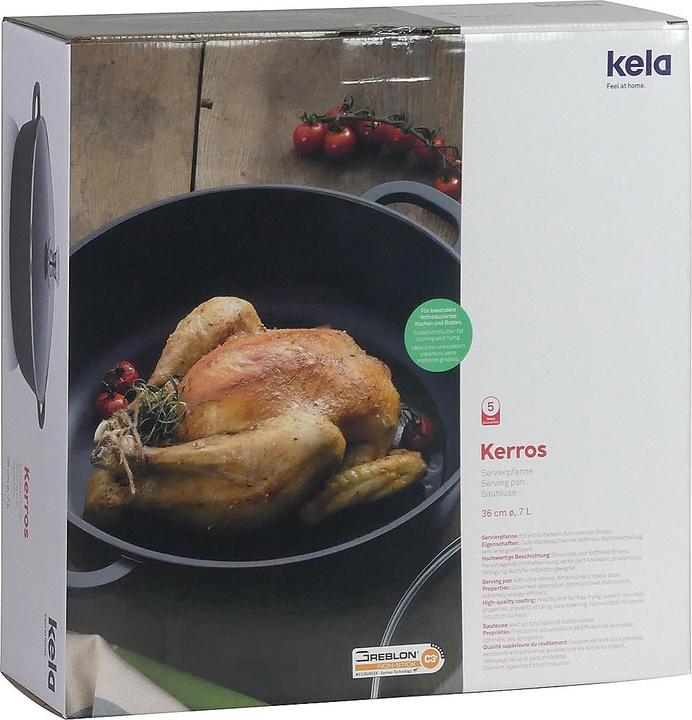 Actual product image Kela Kerros (36 cm, Frying pan, Cast aluminium)
