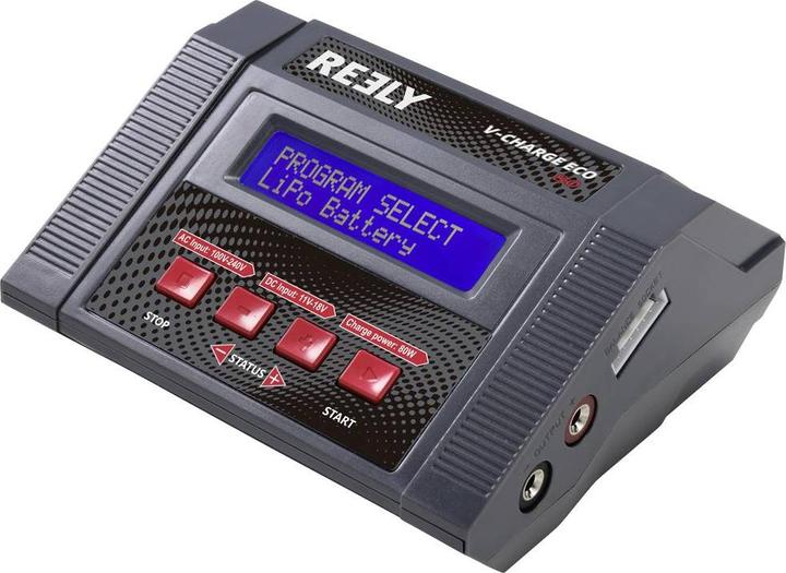 Productafbeelding Reely V-Charger ECO 80 model multifunctionele lader 100 V, 240 V, 12 V 10 A