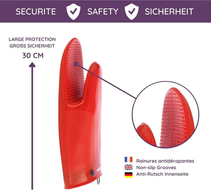Produktbild Mastrad Backhandschuh Orka Tex Silikon (Silikon)