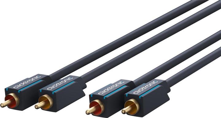 Produktbild clicktronic Stereo-Audiokabel (5 m, Cinch)