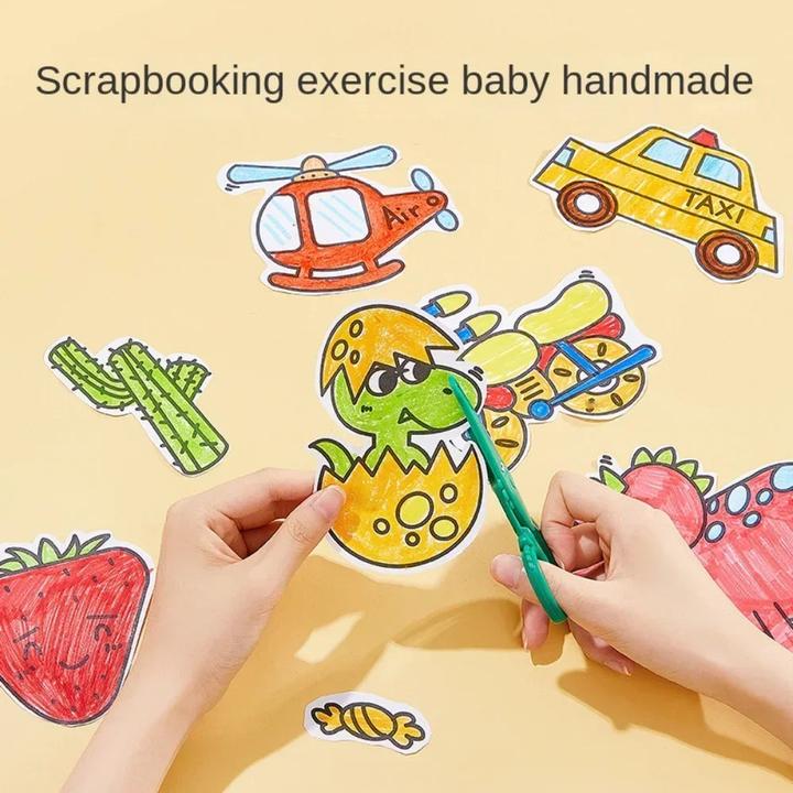 Actual product image Activity Board Kids drawing roll sticky paint filling paper graffiti scroll colouring paper roll for kids