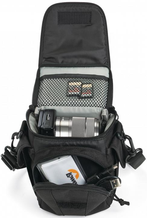Produktbild Lowepro Edit 100, Videokamera-Tasche, Schwarz (Kamera Schultertasche)