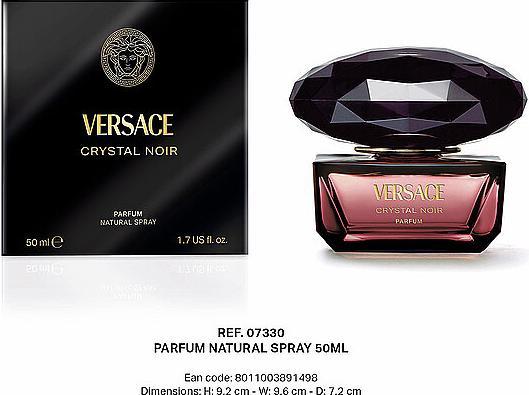 Produktbild Versace Crystal Noir Parfum 50 ml (Eau de Parfum, 50 ml)