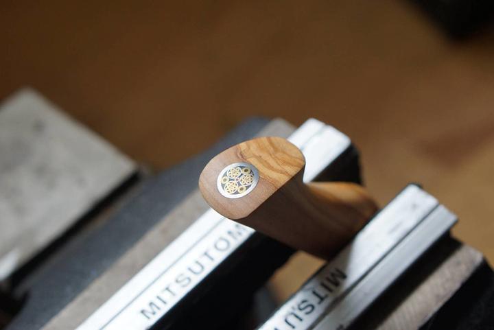 Produktbild Ryda Knives Nakiri Messer - ST650 Damast 18 cm (18 cm)