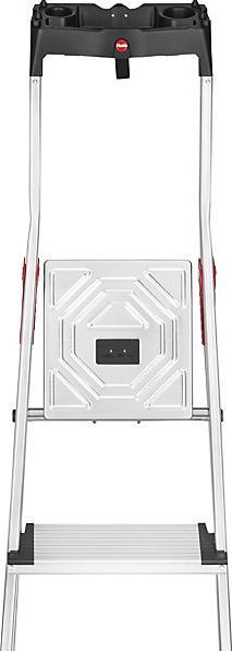 Actual product image Hailo L80 ComfortLine, aluminium safety stepladder, 5 steps (Stepladder, 150 cm)