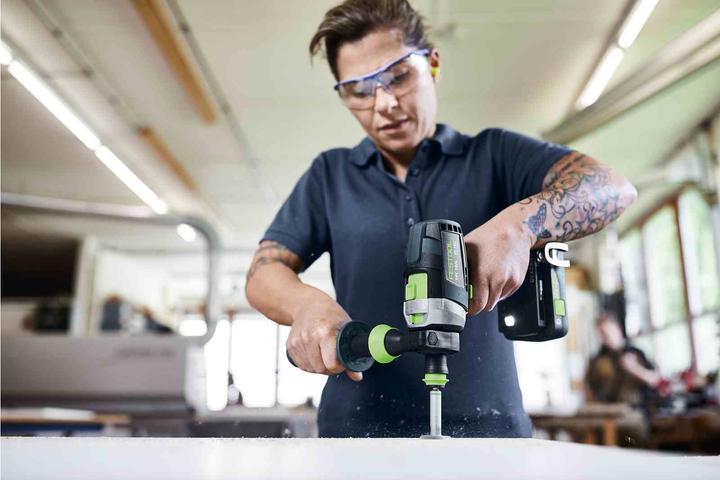 Immagine prodotto Festool Trapano avvitatore con percussione a batteria TPC 18/4 I-Basic (Batteria ricaricabile)