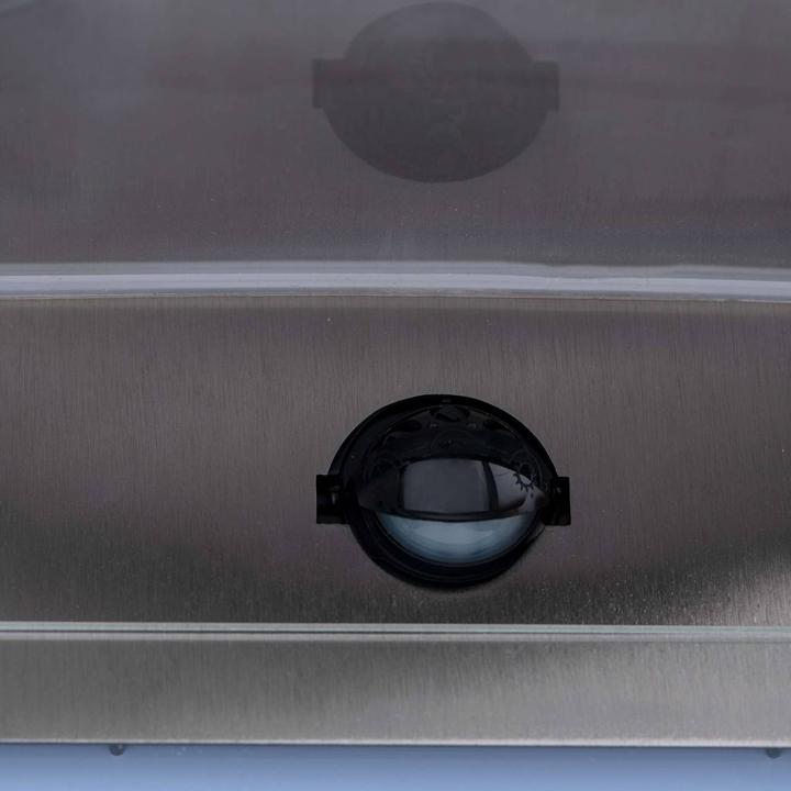 Actual product image Grafner Stainless Steel Wall Lamp with Motion Detector and House Number Light 88HN Luminaire (E27)