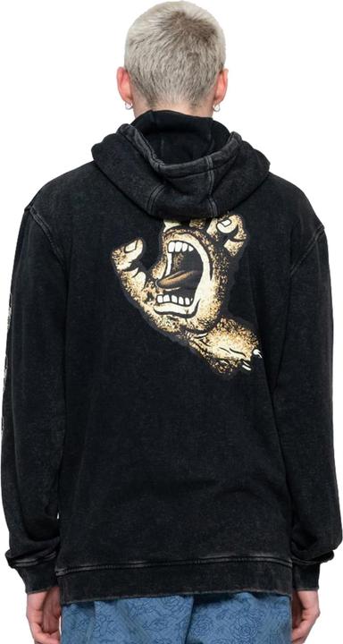 Image du produit Santa Cruz Sweat à capuche zippé Street Creep Hand (M)