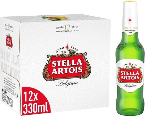 Produktbild Stella Artois Lager (24 x 33 cl)