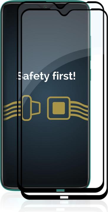 Immagine prodotto Savvies Protezione dello schermo in vetro blindato a schermo intero (2 Pezzo/i, Xiaomi Redmi Nota 8)