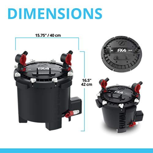 Immagine prodotto Fluval Filtro esterno ad alte prestazioni (1000 l, Filtri esterni, Acqua dolce)
