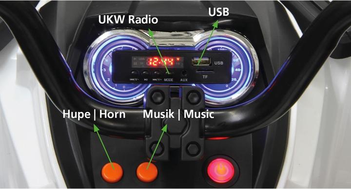 Actual product image Jamara Ride-on Protector Quad (12 V)