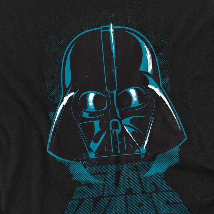 Actual product image Star Wars Unisex Adult Darth Vader Distressed T-Shirt (L)
