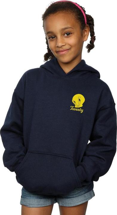 Produktbild Looney Tunes Tweety Pie Head Kapuzenpullover Mädchen (152, 158)