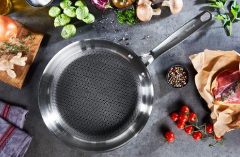 Productafbeelding Tefal Koekenpan Eternal Mesh 24 cm (24 cm, Koekenpan, Roestvrij staal)