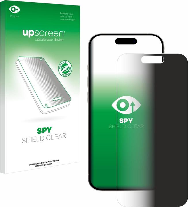 Produktbild upscreen Spy Shield Blickschutzfolie (1 Stück, Apple iPhone 15)