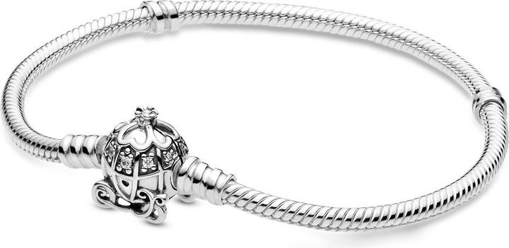 Actual product image Pandora Disney bracelet Cinderella's carriage (19 cm, Silver 925)