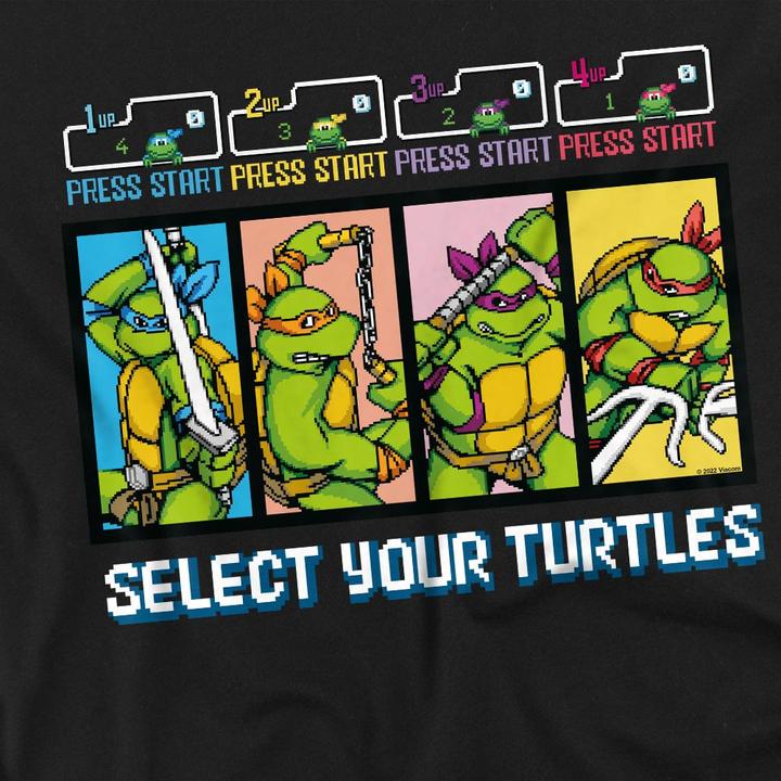 Actual product image Teenage Mutant NT Unisex Adult Select Your Turtles T-Shirt (XL)