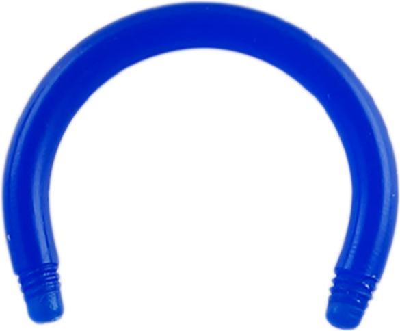 Produktbild Star Piercing Circular Barbell-Stab dunkelblau (Acryl, ohne Messing)