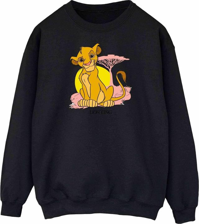 Actual product image Disney Womens/Ladies The Lion King Simba Pastel Sweatshirt (XL)