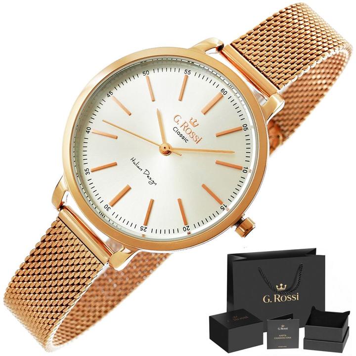 Produktbild Gino Rossi WOMEN'S WATCH - C11760B-3D3 (zg778h) watch + universal BOX