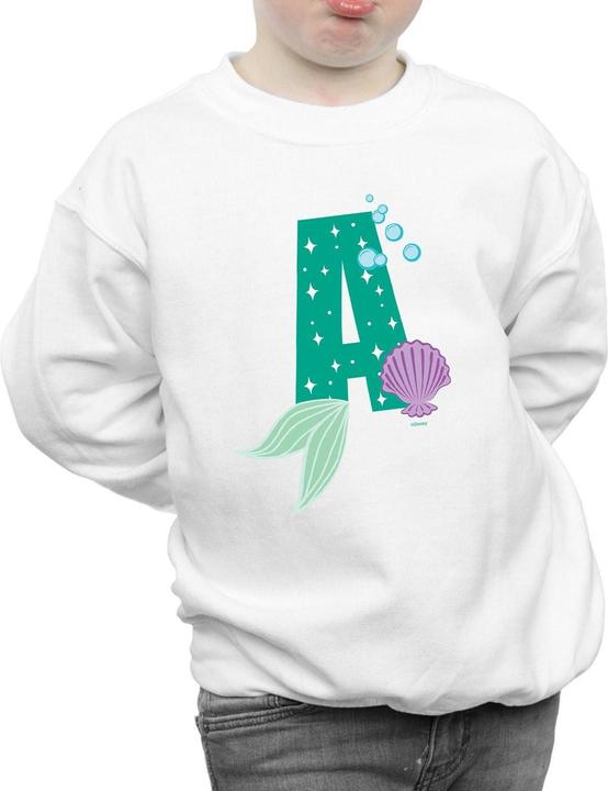 Image du produit Disney - Sweat ALPHABET A IS FOR ARIEL - Garçon (128)