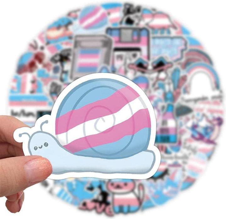 Image du produit JTI Autocollants Pride - 50 pcs