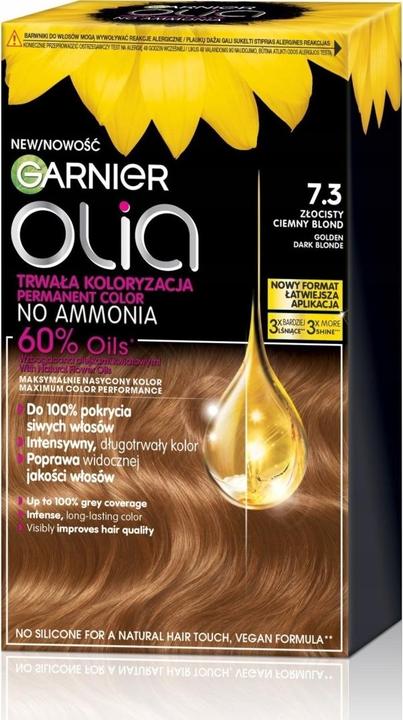 Immagine prodotto Garnier Olia Hair Color 73 Biondo Scuro Dorato (73 Biondo scuro dorato)