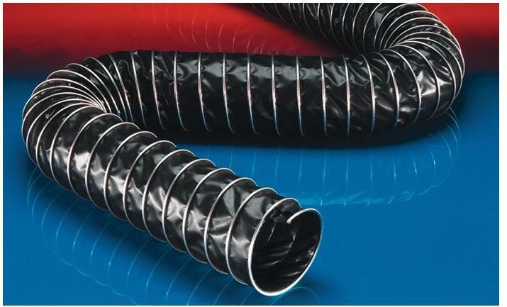 Produktbild Norres Absaug- und Gebläseschlauch CP PTFE HYP-INOX 472 EC 125-127 mm 137,00 mm 3 m