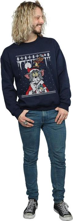 Image du produit Tom & Jerry - Sweat CHRISTMAS FAIR ISLE - Homme (L)
