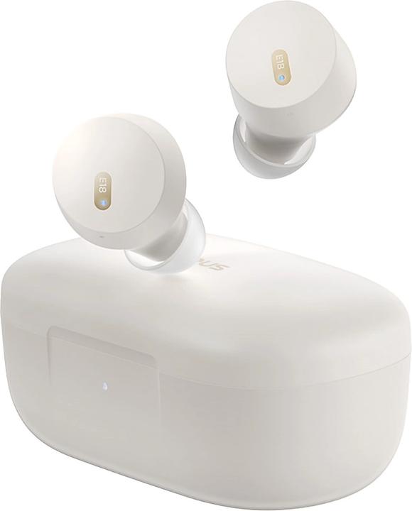 Image du produit Baseus Casque sans fil Bowie E18 TWS ENC IPX4 - blanc (ANC, 25 h, Sans fil)