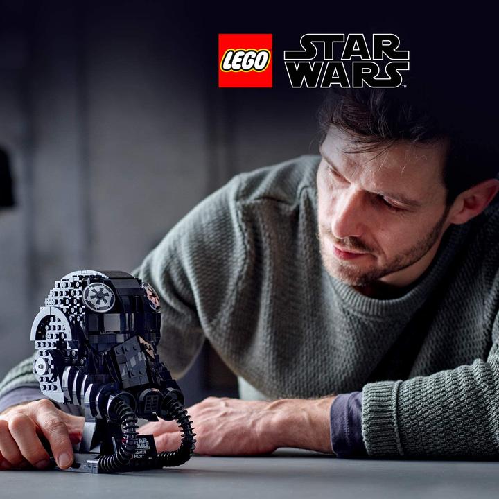 Immagine prodotto LEGO Casco da pilota di caccia TIE (75274, LEGO Star Wars)