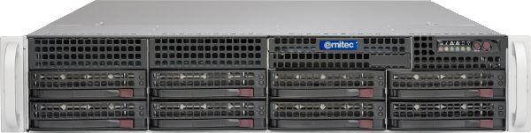 Produktbild Ernitec 2U 8 Bay Server - Intel Core (Intel Core i7-12700, 16 GB, Rack Server)