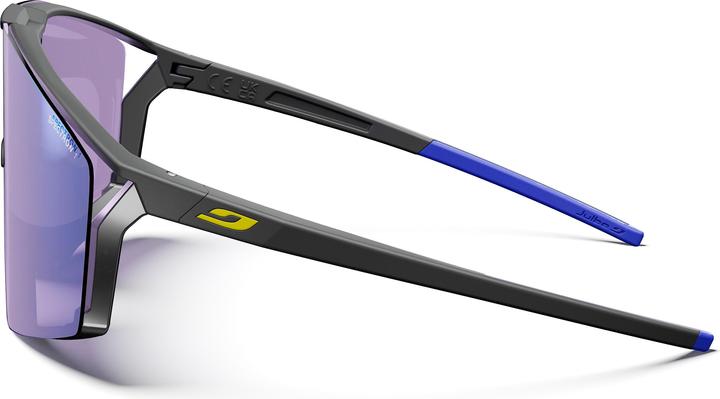 Immagine prodotto Julbo Edge Schwarz Matt Blau Spectron HD 1 (Blu, Nero opaco)