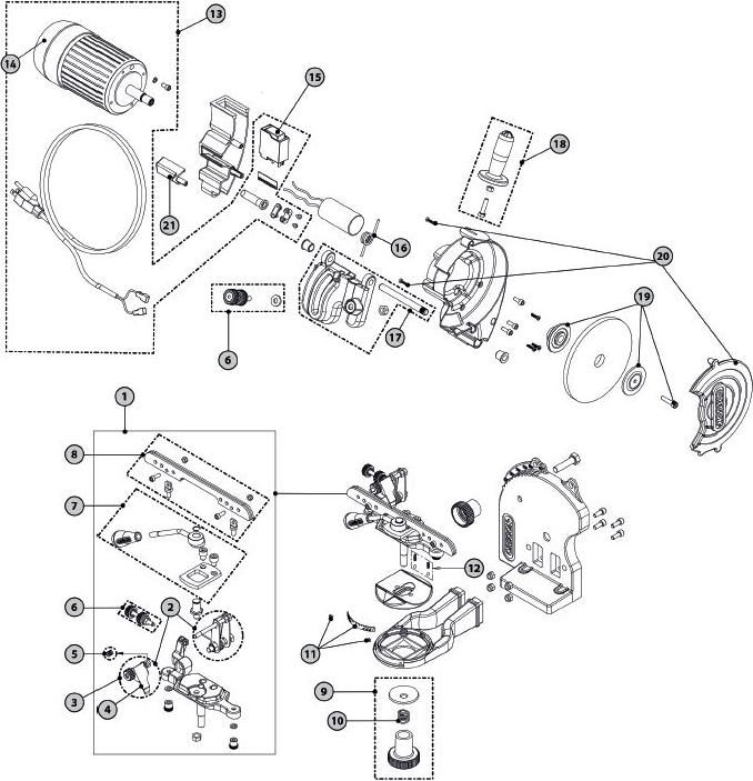 Immagine prodotto Oregon Smerigliatrice a catena ECO / Jolly Evo (214 W)