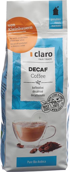Actual product image Claro Decaffeinato (250 g)