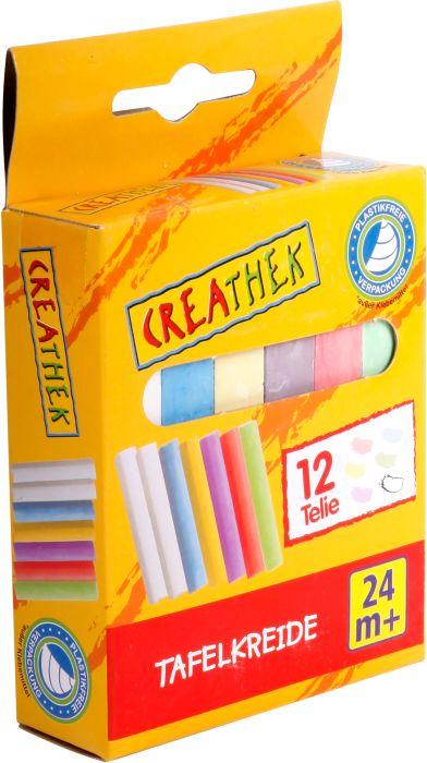 Image du produit Creathek craie de tableau noir (Multicolore, 12 x)