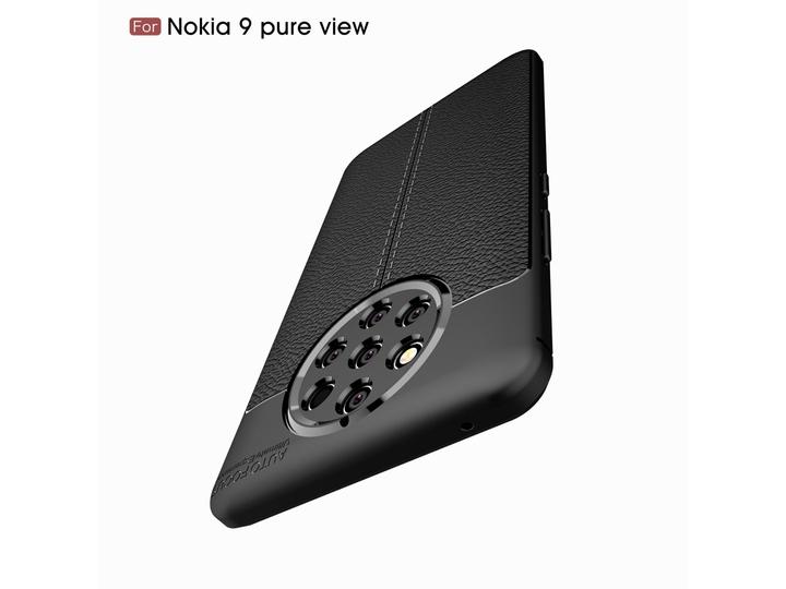 Image du produit Screenguard Housse Nokia 9 PureView Leather Design TPU Cover (Nokia 9 PureView)