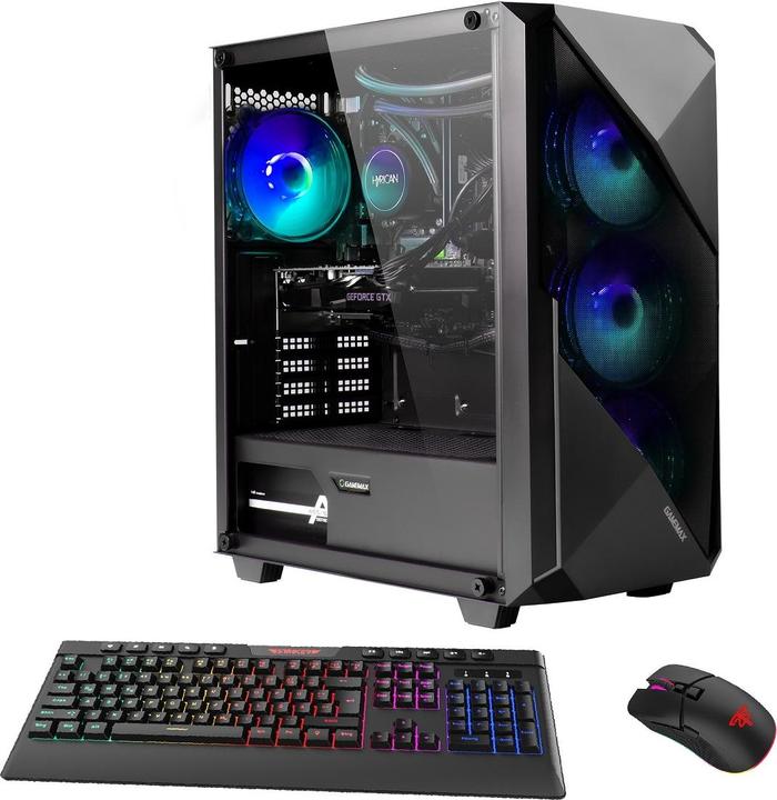 Hyrican Striker 7310 R7-5700X 32GB/2TB SSD RTX4070 Super Win 11 (AMD Ryzen 7 5700X, 32 Go, 2000 Go, GeForce RTX 4070 Super)